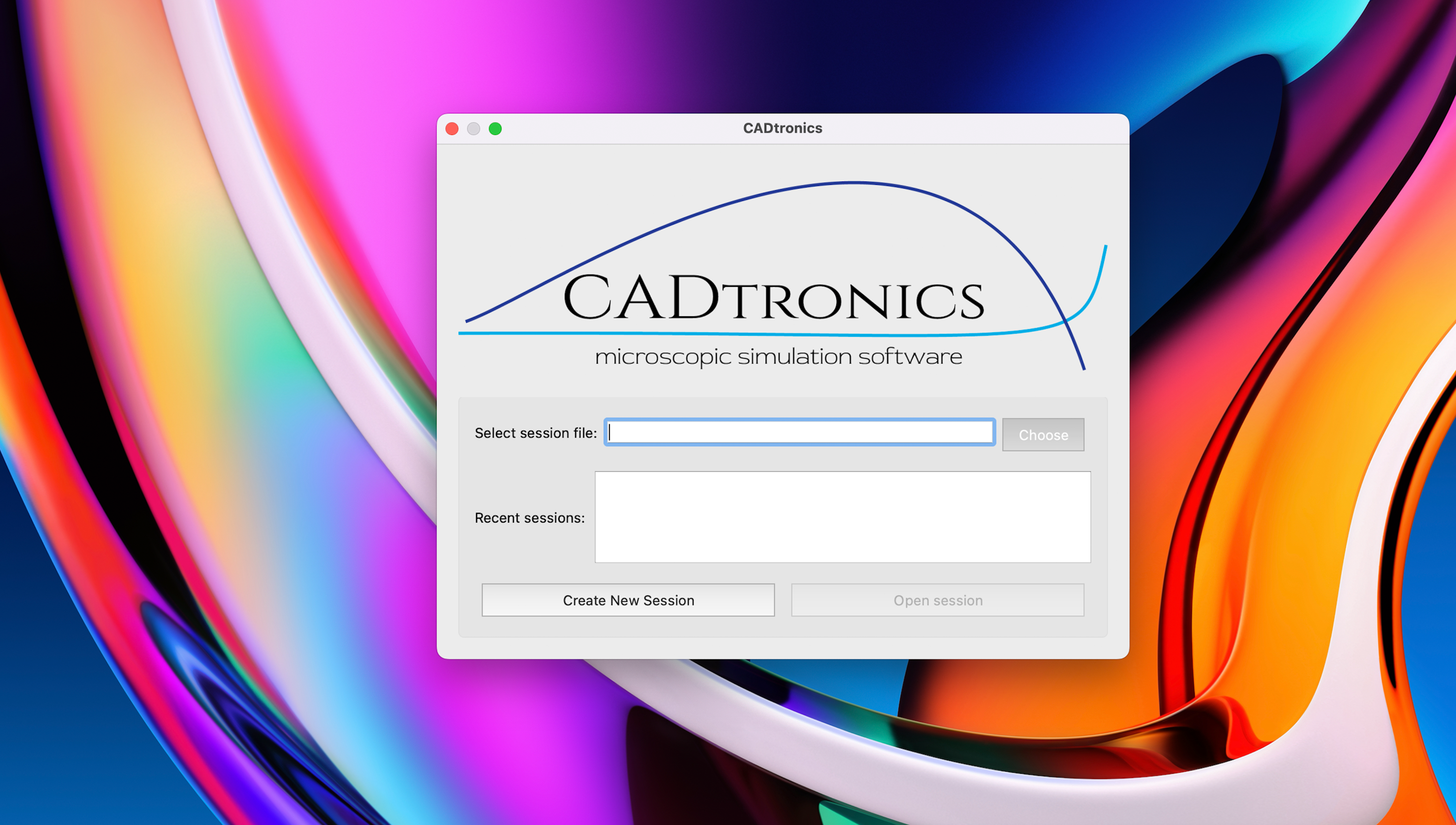 CADtronics Splash screen